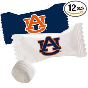 Hospitality Sports Mints Auburn Tigers, 7 Ounce Bags (Pack of 12 