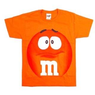  M&M M&Ms Crispy Orange Face T Shirt Clothing