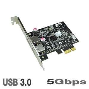  ECS U3N2 USB 3.0 PCI E Card Electronics
