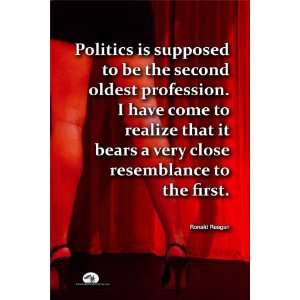   Poster / Politics the Second Oldest Profession 