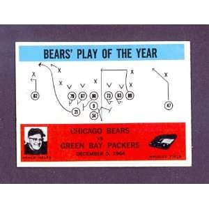  1965 Philadelphia #28 Bears vs. Packers w/ Halas (NM/MT 