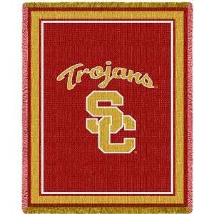  University of Southern California Trojans Jacquard Woven 
