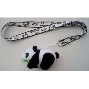   Panda Mascot with Lanyard ~Key Cell Phone Holder~ 