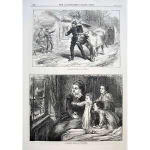    Cow A Prisoner Of War, A Christmas Visitor 1870