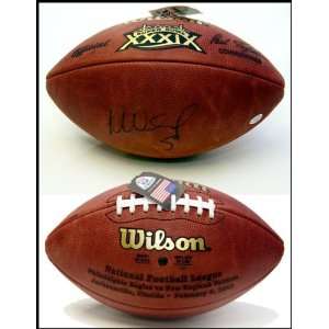  Autographed Mike Vrabel Ball   SB39   Autographed 