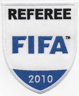 PATCH TOPPA CALCIO FIFA REFEREE ARBITRO World CUP 2010  