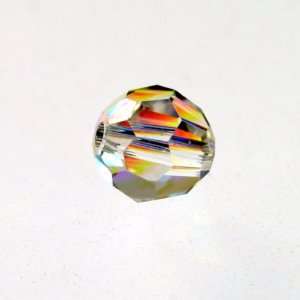  4mm Crystal Aurore Boreale 5000 Round Swarovski Beads 
