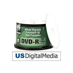   DVD R Everest/p 55 White Thermal Hub Printable 16x Electronics