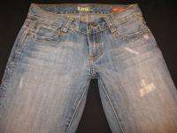 TAG Jeans #1009 Flap Pockets Boot Distressed Sz 30  