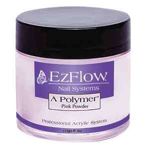 EZ Flow Nail A Polymer Acrylic Powder 8 oz PINK  
