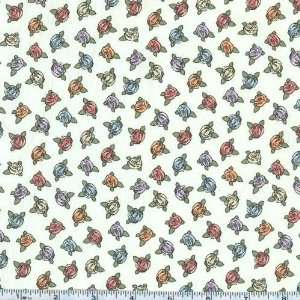  45 Wide Paper Dolls Roses Cream Fabric By The Yard Arts 