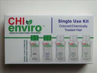 Chi Enviro American Smoothing Treatment Single Use Kits  
