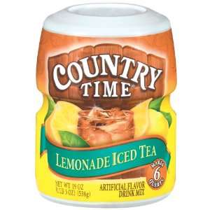 Country Time Lemonade Ice Tea Mix, 19 oz, Makes 6 qt  