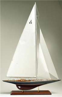 Americas Cup Yacht Endeavour 1934 J Boat Wooden Model Sailboat 