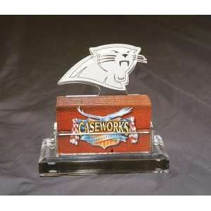  Carolina Panthers Business Card Holder in Gift Box Sports 