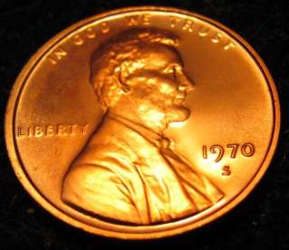 1970 S SMALL DATE GEM PROOF Lincoln Singles #D   