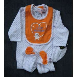   Love Mummy 3 Piece Halloween Coverall Set / Costume Toys & Games