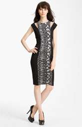 Pierre Balmain Python Print Ruched Dress $540.00
