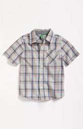 New Markdown United Colors of Benetton Kids Woven Shirt (Toddler) Was 