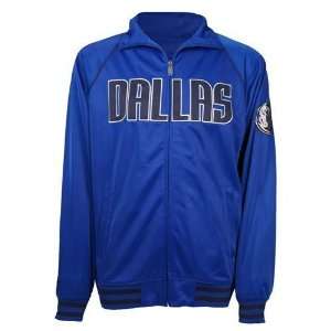 Dallas Mavericks Team Color Track Jacket (Blue)  Sports 