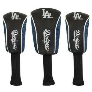 Los Angeles/La Dodgers 3pc Golf Club/Wood Head Cover Set  