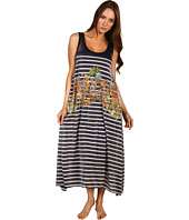Jean Paul Gaultier   Loose Fitted Dress In Striped Print