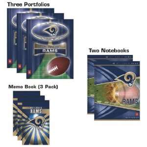 St. Louis Rams Back to School Combo Pack  Sports 