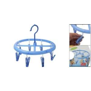  Amico Blue Airing Clothes Socks Clips Clamps Racks