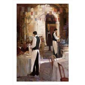  Two Waiters, Place Des Vosges   Poster by Philip Craig (28 