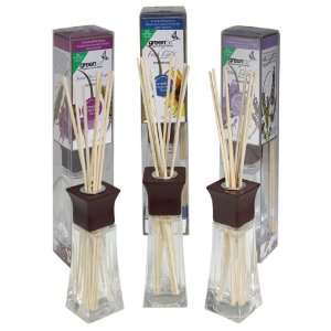   Reed Diffuser Set of 3, Fresh Linen, Lavender and Sweet Pea, 6.6 Ounce