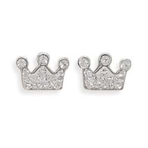   Silver and Clear Crystal Crowns a Rich, Royal Touch for You Jewelry