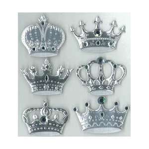   Stickers Royal Crowns E5020307; 3 Items/Order Arts, Crafts & Sewing