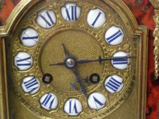   Mega rare antique French Boulle Palace Royal mantle clock c1855  