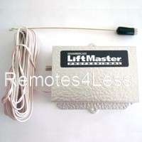 LiftMaster 422HM Two Channel Radio Receiver With F Connector Antenna 