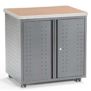  OFM, Inc. Utility, Fax and Copy Storage Cabinet w/ Doors 
