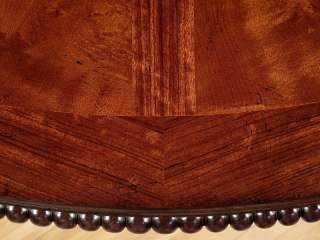 Cherry 76” Round Leaf Dining Table  