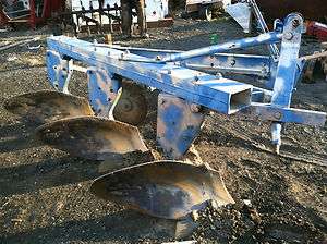FORD 3 BOTTOM PLOW 3 POINT HITCH FOOD PLOT GARDEN HI CLEARANCE  