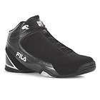 Mens Fila DLS Game Training Basketball Shoes Black/Black/Met​allic 