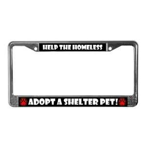  Shelter Pets, Pets License Plate Frame by  