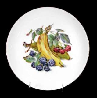 Winterling Porcelain Decorator Plate Bananas Fruits  