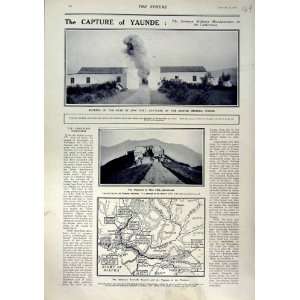   1916 GATE JANG FORT YAUNDE WAR BARRACKS CAMEROONS WAR