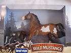 Breyer Horse SR Pinto Black Beauty & AQHA Foal WILD MUSTANG