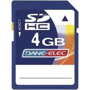  Dane Elec Secure Digital Card 4Gb Electronics