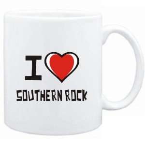  Mug White I love Southern Rock  Music