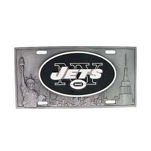  New York Jets   3D NFL License Plate