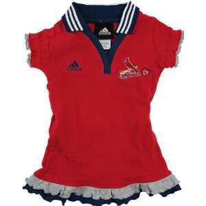   St. Louis Cardinals adidas Toddler Girls Polo Dress