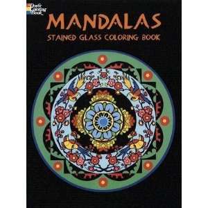  Mandalas Stained Glass Coloring Book [COLOR BK MANDALAS 