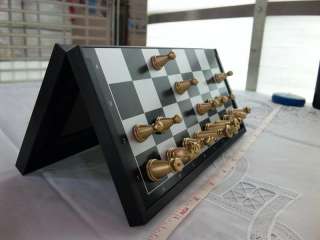 Chess, 8 inch foldable chessboard, Magnetic chessmen  