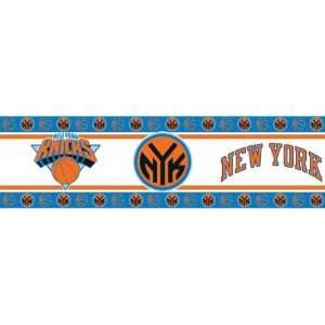  New York Knicks 3 Rolls   45ft Wall Paper Border Sports 