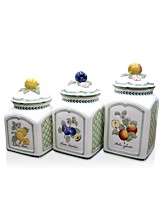 Villeroy & Boch Canisters, Set of 3 French Garden